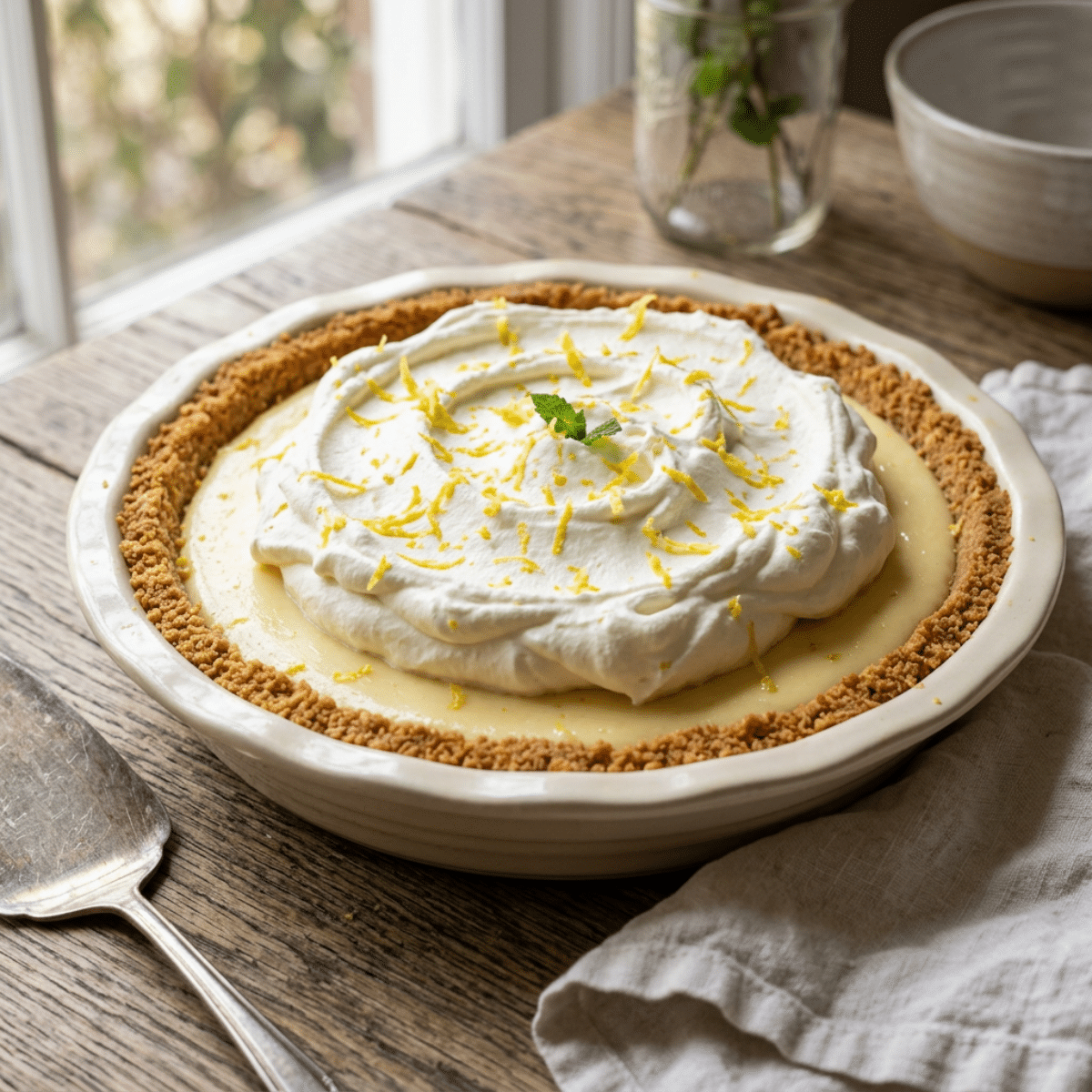 Cream Cheese Lemonade Pie – Easy No-Bake Summer Dessert