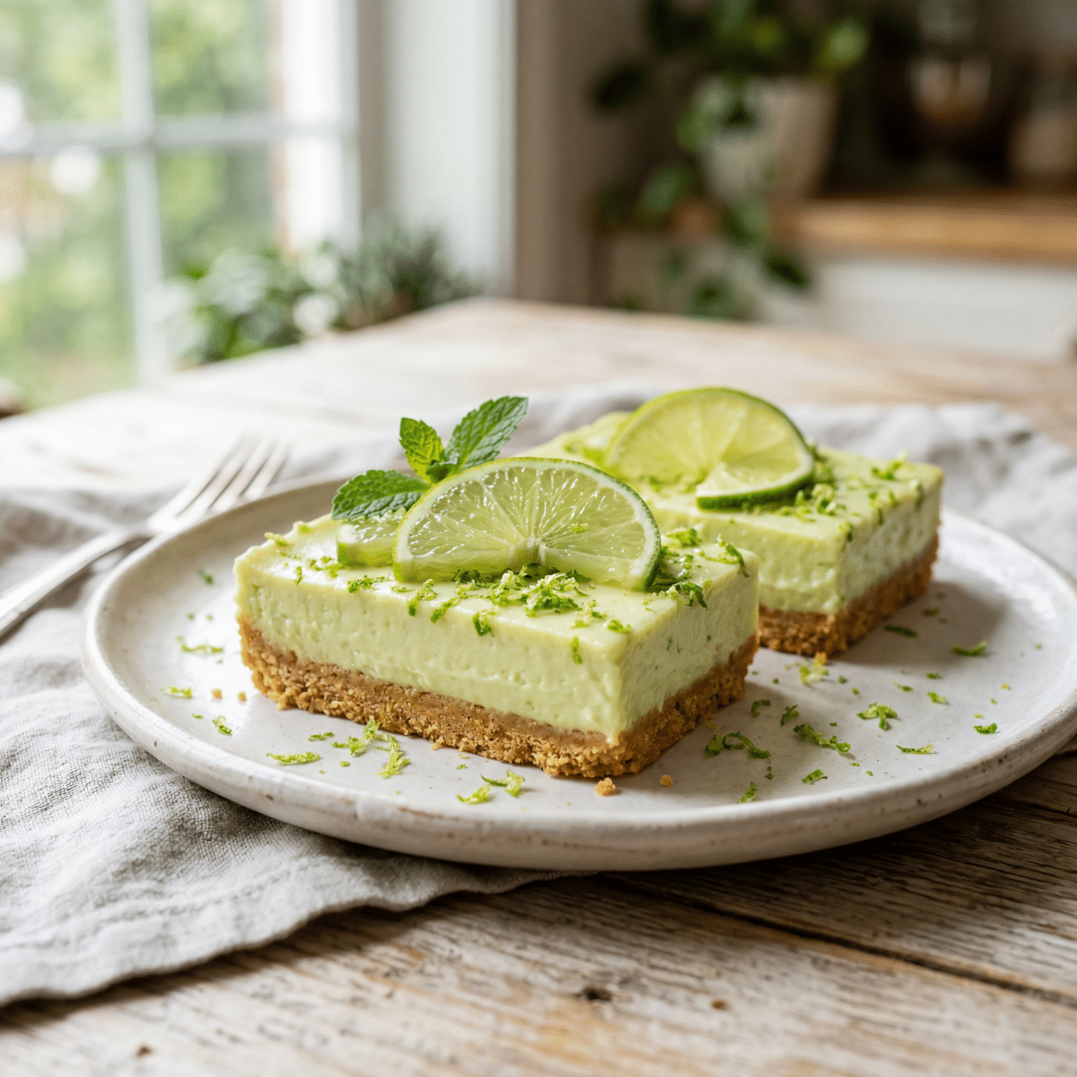 Key Lime Pie Bars Recipe Easy Creamy Dessert