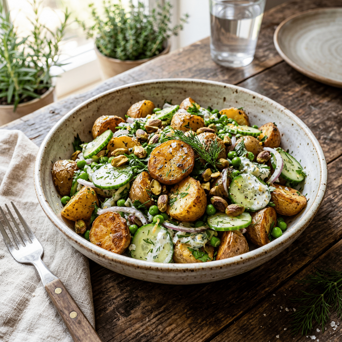 Best Roasted Potato Salad (Crispy & Creamy Recipe)
