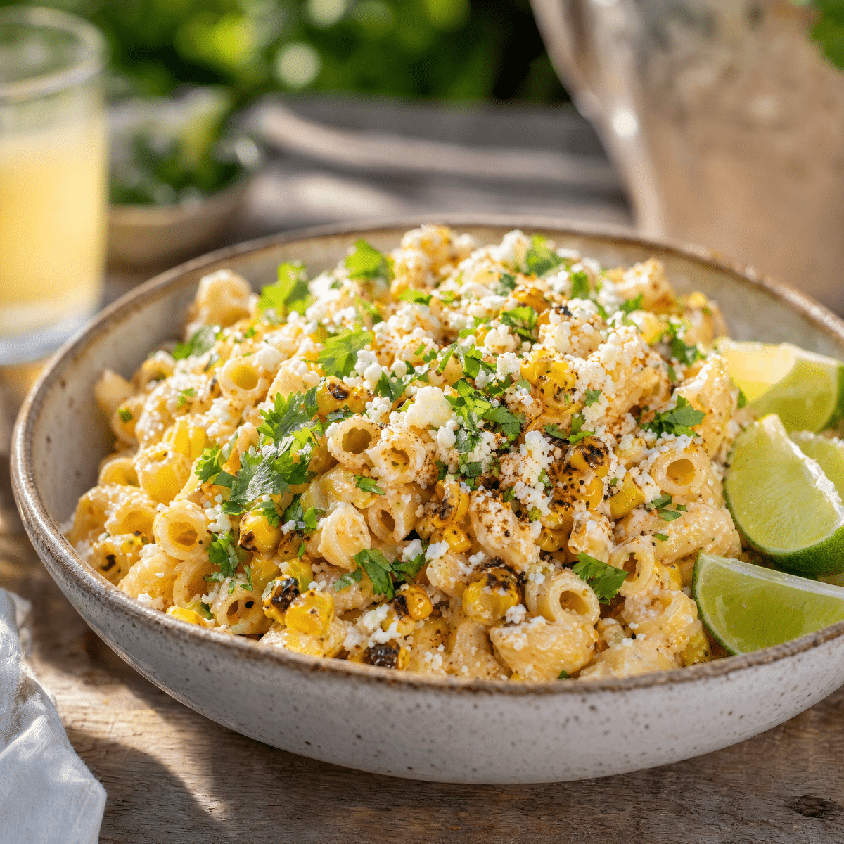 Street Corn Pasta Salad Recipe (Creamy & Easy)