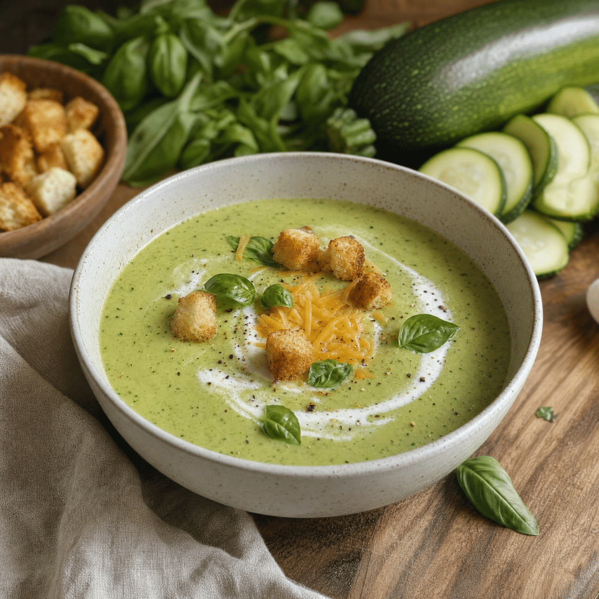 Zucchini Soup Recipe: Creamy, Easy and Delicious 